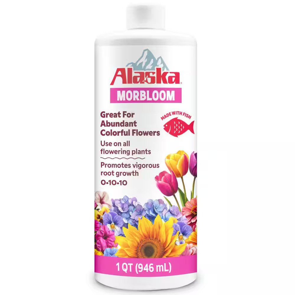 Morbloom 32 Oz. (1 Qt.) Liquid Flowering Plant Food Fertilizer Concentrate 0-10-