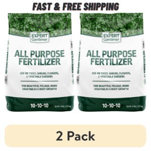 (2 Pack) Expert Gardener All Purpose Plant Food 10-10-10 Fertilizer 10 lb Bags