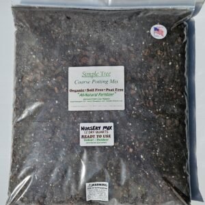 Fast Draining Mix, Citrus Fruit Trees, Organic, Soil-less, Peat-Free, 12 Quarts