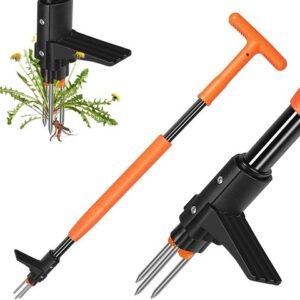 Stainless Steel L-Shaped Weeding Tool for Garden, Patio & Narrow Gaps