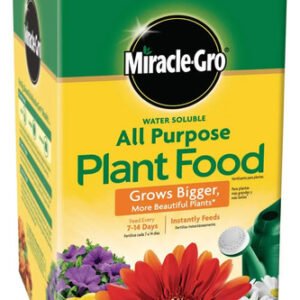 Miracle-Gro Water Soluble All Purpose Plant Food - Fertilizer For All Indoor or