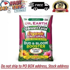 Dr. Earth, Premium Plant Food Promotes Superior Buds and Blooms Fertilizer 12 Lb