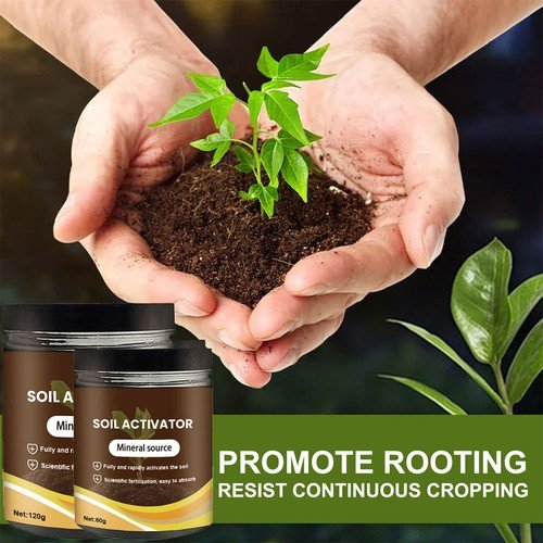 Soil Activator - Soil Conditioner, Plant and FlowerFertilizer Activator AE