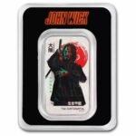 John Wick 1 oz Silver Continental Osaka .999 Fine Silver Bullion Bar in TEP