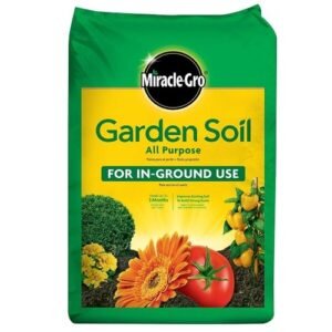 Miracle-Gro Garden Soil All Purpose (25 Lbs) For Annuals Perennials Vegetables