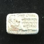 Monarch Precious Metals Poured One Ounce Silver Bar   B0534
