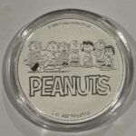 Snoopy / Peanuts 2021 – 1 oz .999 Fine Silver Round Bullion Collectible Coin