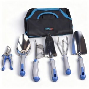8 Piece Gardening Tools Set Rust Proof Stainless Steel Garden Tool with