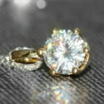 2Ct Round Cut Lab-Created Diamond Solitaire Pendant 14K Yellow Gold Finish Chain