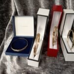 9ct Rolled Gold 50 Micron & Rolled Gold Mixed Joblot Of 4 Bangles Wear Or Scrap