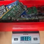 Lot of 1.11 Pound Computer Graphic Cards for Precious Metal Gold Scrap Recovery