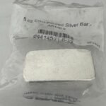 5 0z Cast- Poured .999 Silver Bar (Sealed)