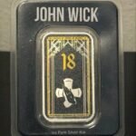 John Wick 1 oz Silver Bar Rules of Engagement (Time of the Duel) #18 Prayer Hand