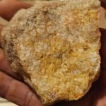South Carolina Gold Silver Copper Iron Ore Specimen 140g #152 Visible Gold