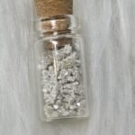 Pure .999 Silver Crystal Specimen Vial Pendant Real Element Ag Jewelry Bullion