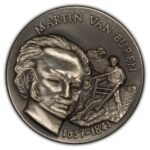 1.19 oz .925 Sterling Silver Round – Wittnauer PMG – Martin Van Buren – F2669