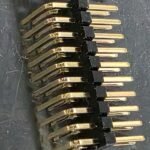 400pcs con. with total 8,000 pins 12mm x 8mm each  for recovery/scrap/recycling