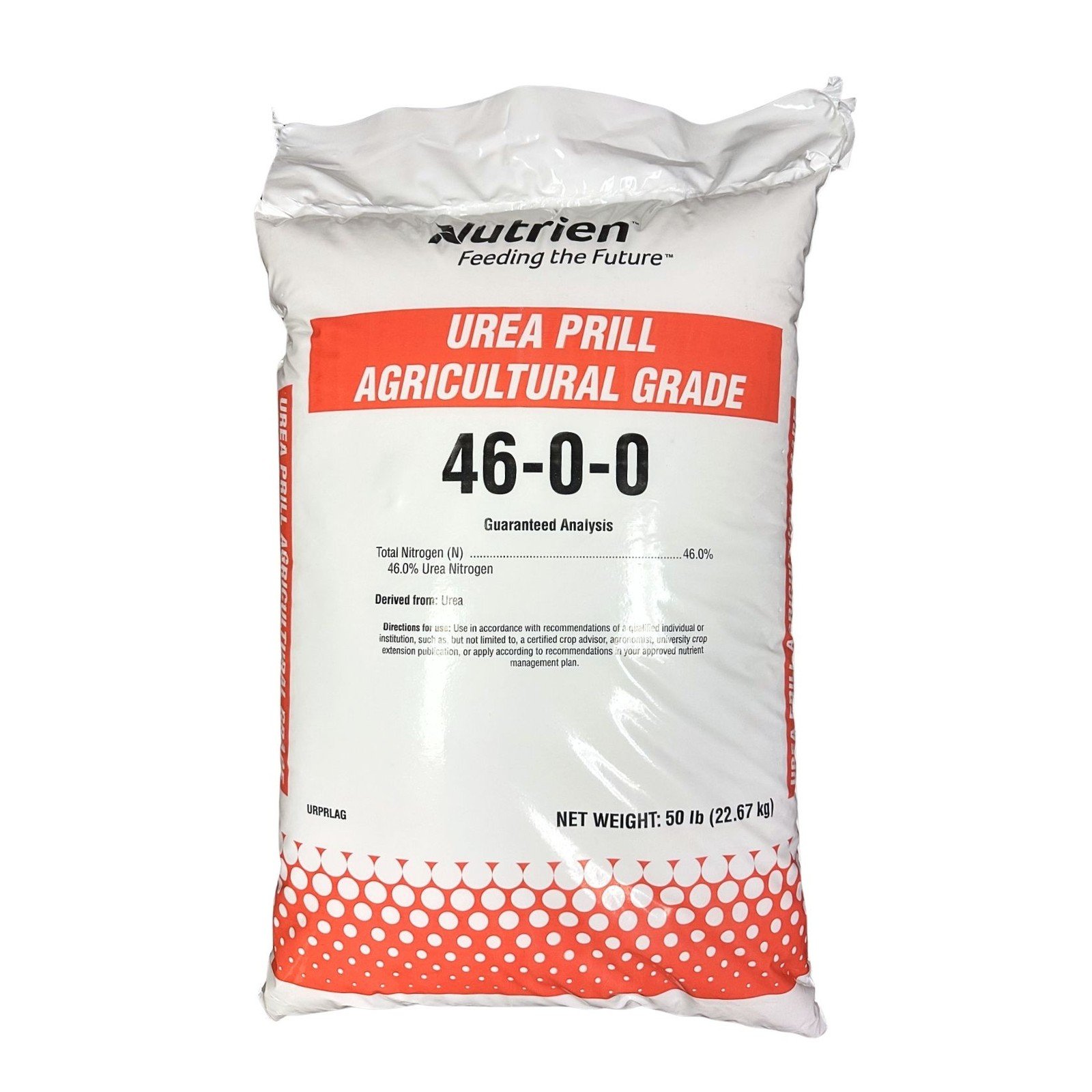 Pure Urea Nitrogen Fertilizer 46-0-0 Granular - 50 Pounds - 50 LB