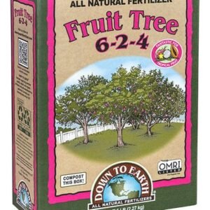 Down to Earth Organic Fruit Tree Fertilizer Mix 6-2-4, 5lb