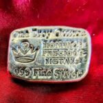 1oz .999 Pure Silver Bar from Monarch Precious Metals. U.S.A