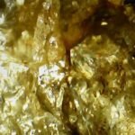 GOLD ORE SPECIMEN 1800s Ore Knob Copper Mine North Carolina 1.3 lbs.