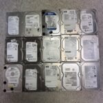 Scrap Lot of 15 Hard Drives 3.5″ for precious metal recovery