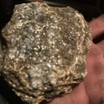 Gold Quartz Ore Rock Highly Mineralized