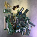 2.5 lb Mixed Computer Memory RAM & Electronic Scrap Lot for Gold Recovery
