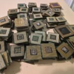 Lot of 7+ lbs  of  Computer Pinned CPU’s Scrap for Gold Recovery