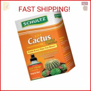 Schultz Cactus Plus 2-7-7 liquid Plant Food, 4-Ounce
