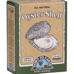 Down to Earth Organic All Natural Oyster Shell Fertilizer, 1 lb