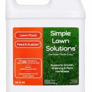 Simple Lawn Solutions Lawn Food 14-0-14 Liquid Fertilizer 1 Gallon New