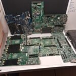 10 LB Server Motherboard Lot – CPU Sockets Removed.