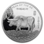 1/2 oz Silver Round – APMEX (2021 Year of the Ox)