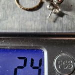 Scrap Not Scrap 14K Gold 2.4g Gold 14K stud earrings, cameo earring baby ring