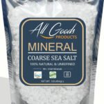 All Goods Baja Sea Salt – 16 Oz Coarse Grain, 100% Natural, Hand-Harvested, Rich