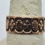 10k Gold Scrap Cigar Band Ring