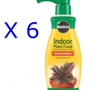 6 New 8oz Bottles  Miracle-Gro Indoor Plant Food Free US Shipping