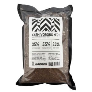 Carnivorous Plant Soil | Venus Flytrap & Pitcher Bog Mix | Peat & Silica | 2QT
