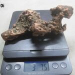 Natural  Raw Copper Nugget 3lb 7oz Michigan  7″