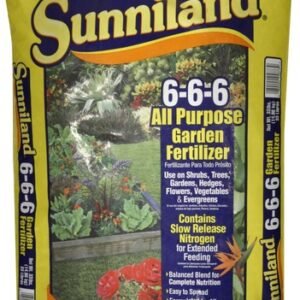 Sunniland 6-6-6 Lawn Fertilizer, 33 lb. Bag