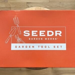 SEEDR GARDEN WORKS Outdoor Garden Tool Set Stainless Steel Gardening Set - Ga...