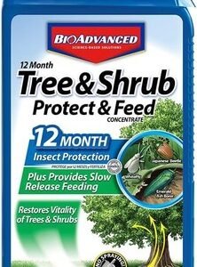 BioAdvanced Tree and Shrub Concentrate - 12 Month Protect & Feed, 32 oz