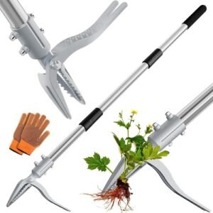 Weeder Puller Tool Stand Up Weed Tool with Long Handle Garden Weed Remover Tool