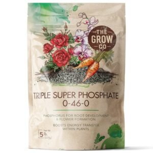 Triple Super Phosphate 0-46-0 Fertilizer, High Phosphorus Fertilizer for Stro...