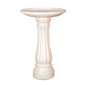 Union Products 17" Round Bird Bath, Outdoor Lawn and Garden Accessories (Used)