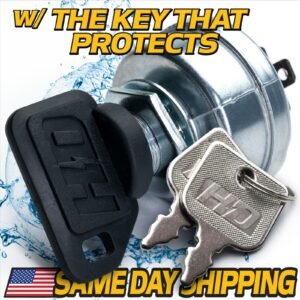 Starter Ignition Switch fits Grasshopper Woods 183806 w/ 3 Keys