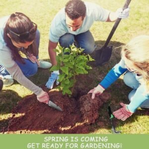 Ergonomic 3-Piece Gardening Tools Set for Stress-Free Gardening – Easy to Clean