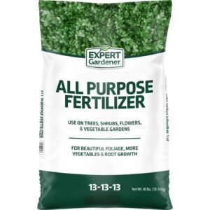 Expert Gardener All Purpose Plant Food Fertilizer 13-13-13 Formula, 40 Lbs