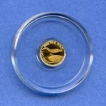 Monarch Precious Metals Naples Boat Gator 1/200 oz .9999 Gold Coin Capsule #03